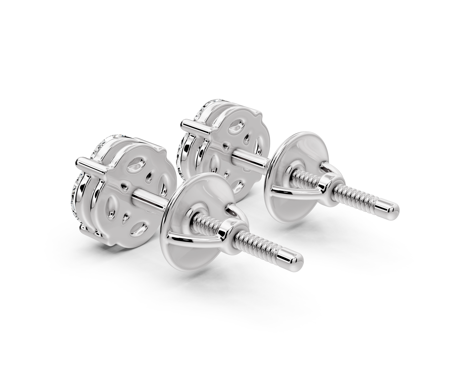 Brooke Earrings White Gold