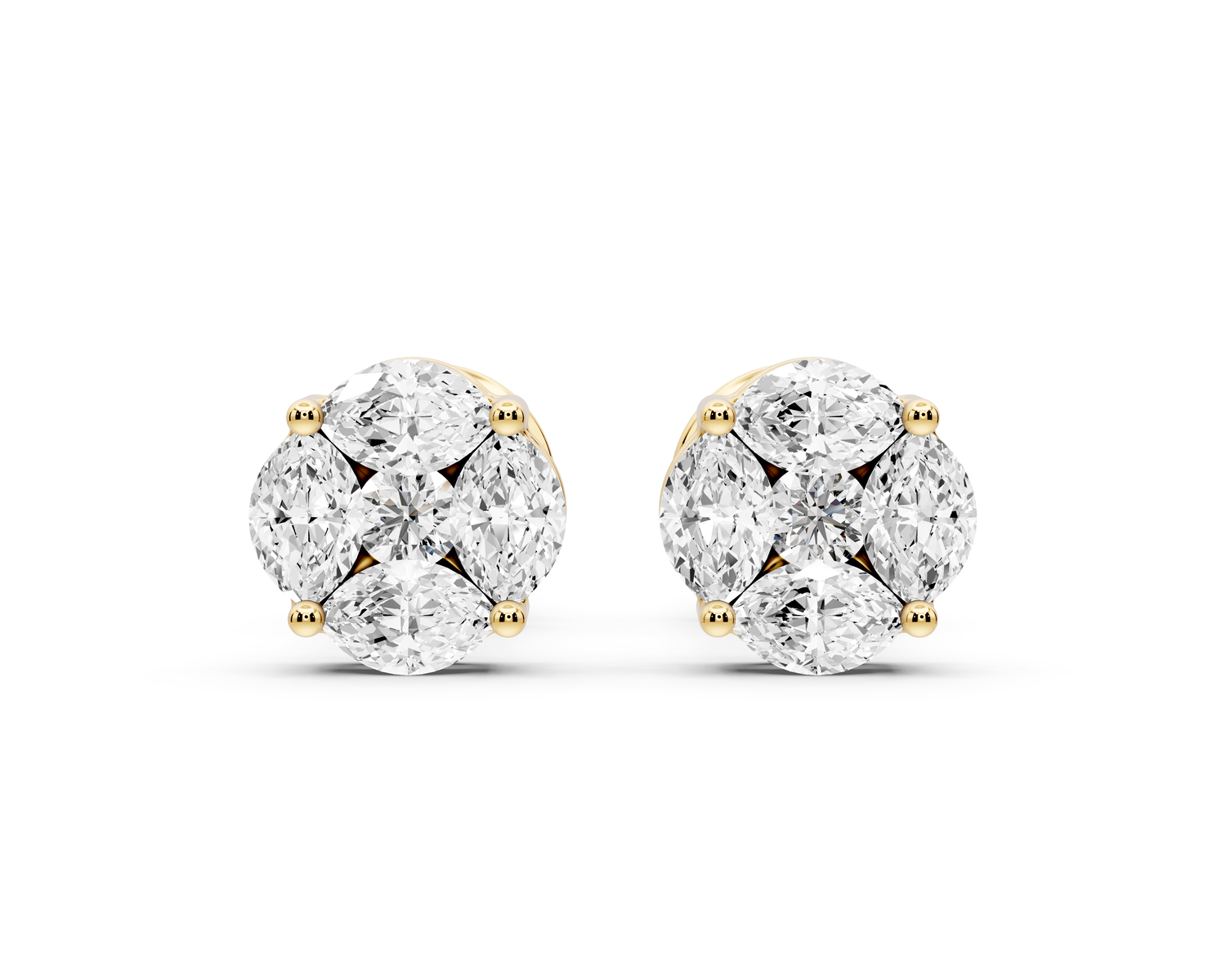 Brooke Earrings Yellow Gold