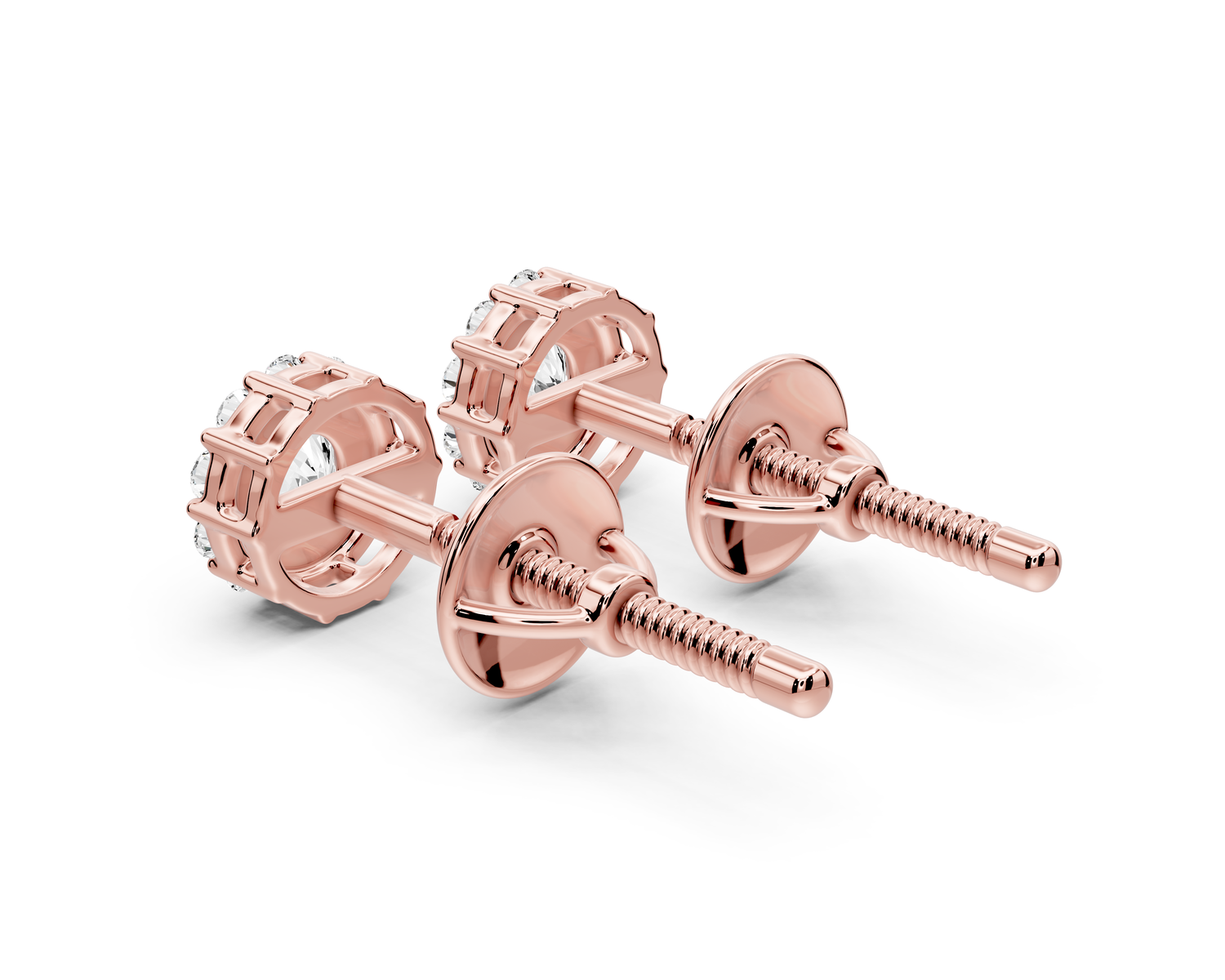 Blaire Earrings Rose Gold