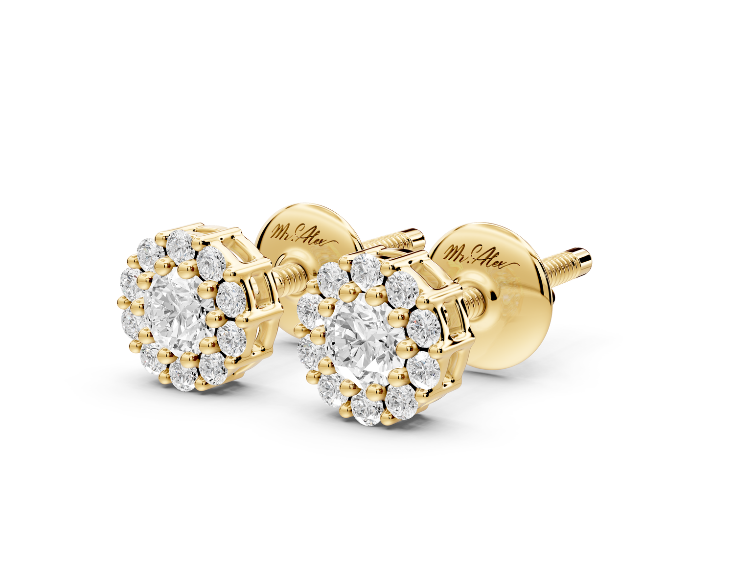 Blaire Earrings Yellow Gold