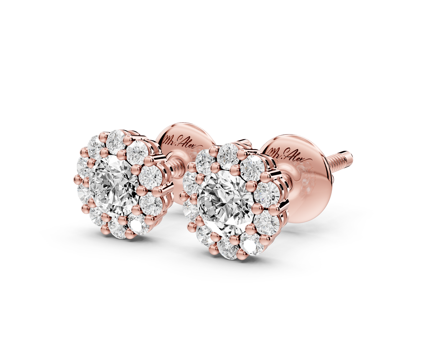 Tess Earrings Rose Gold