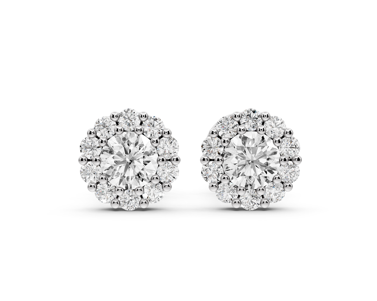 Tess Earrings White Gold