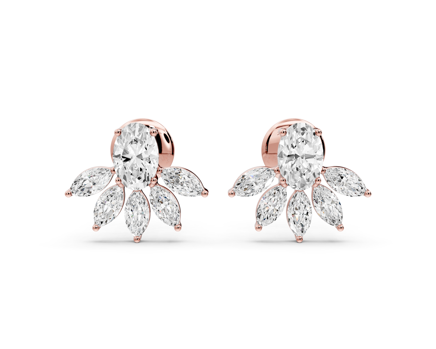Lexi Earrings Rose Gold