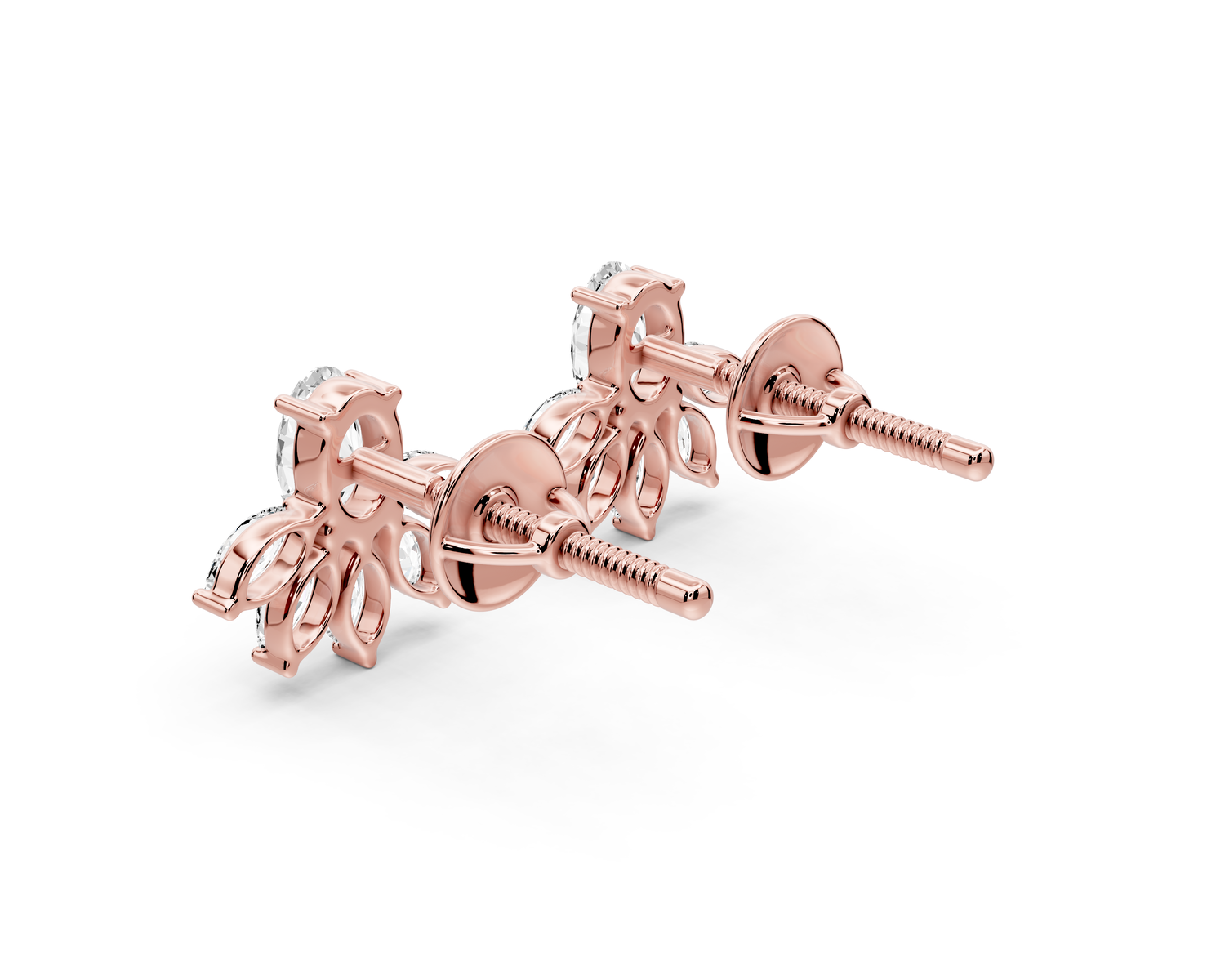 Lexi Earrings Rose Gold