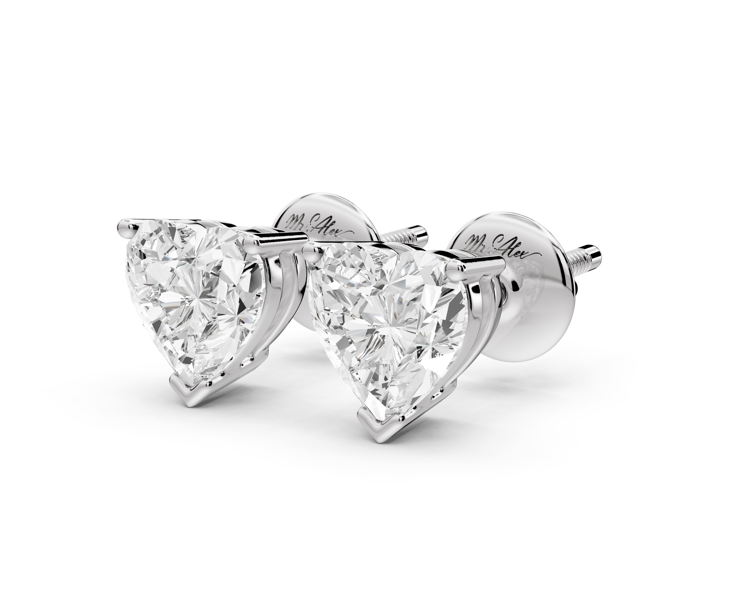 Kira Earrings White Gold