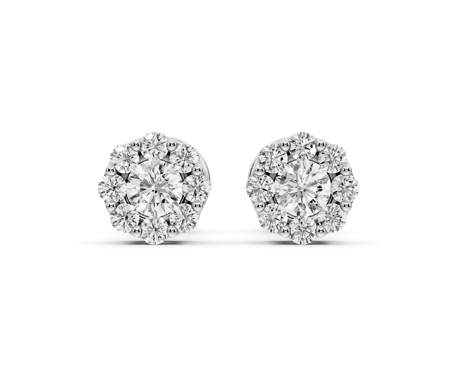 Lana Earrings White Gold