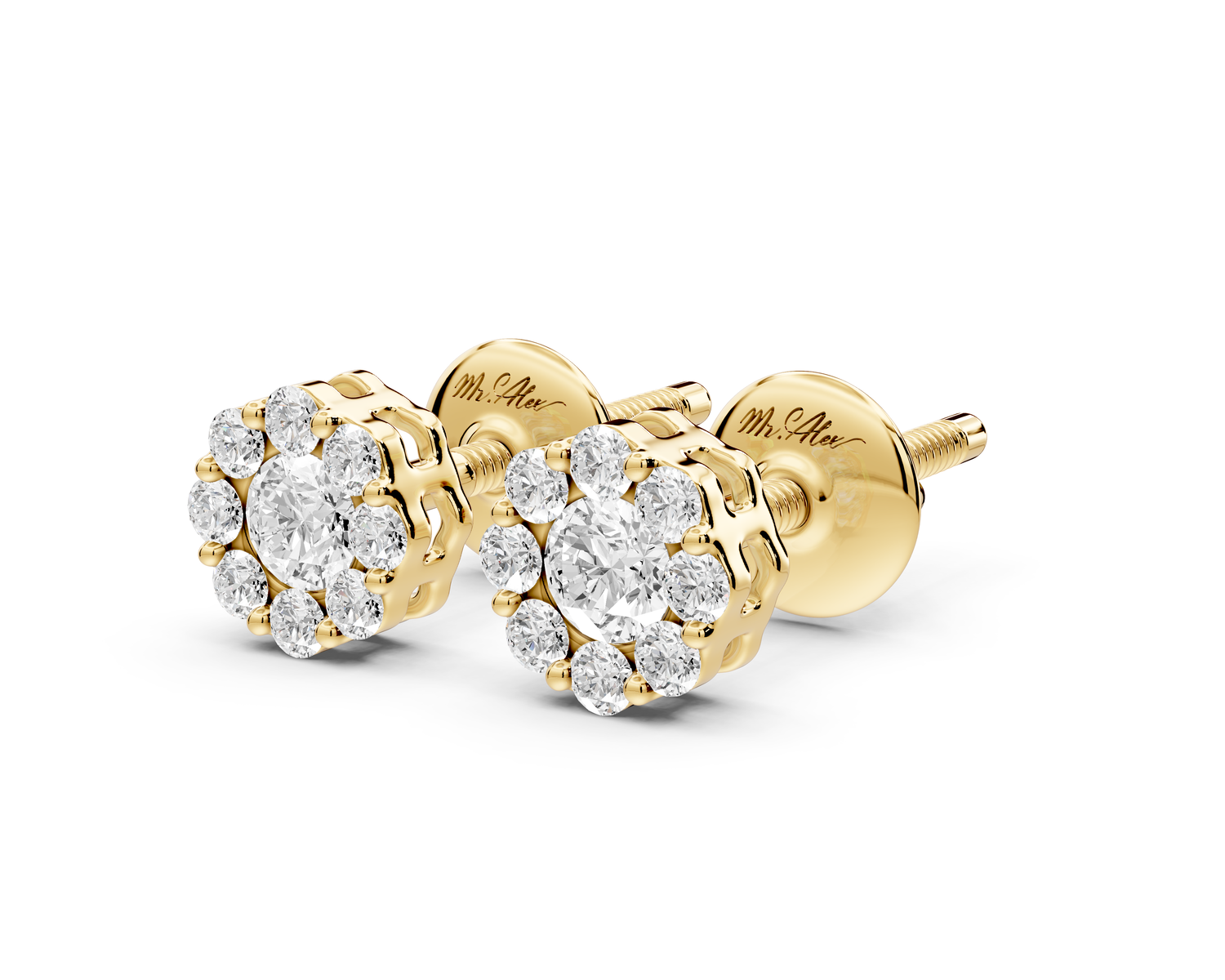 Lana Earrings Yellow Gold