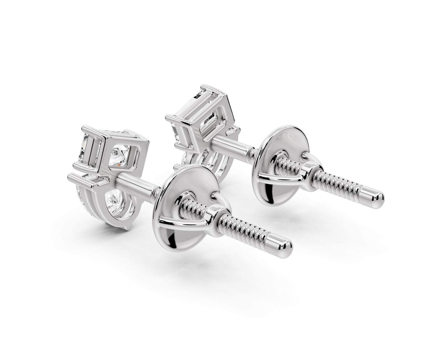 Gia Earrings White Gold