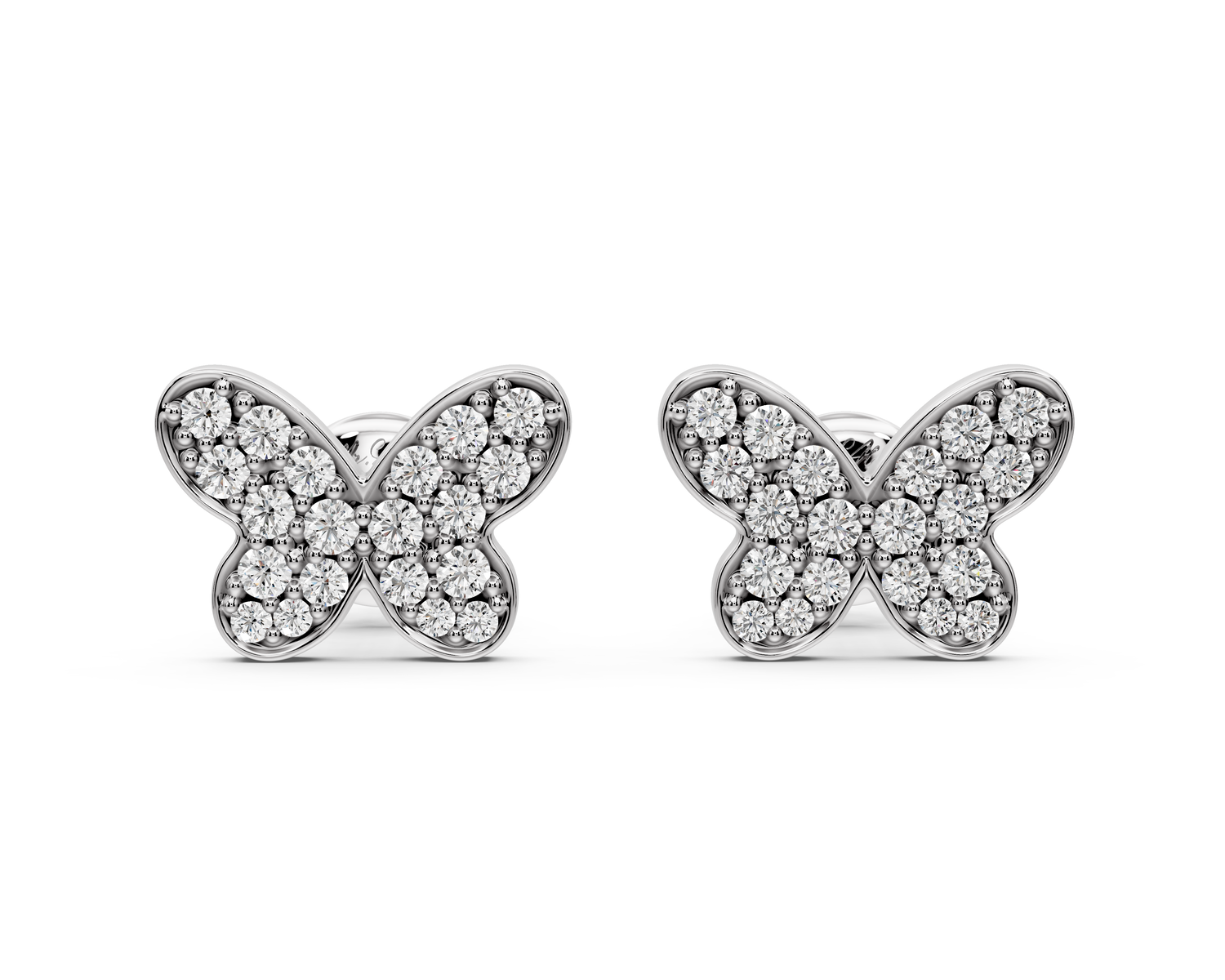 Chloe Earrings White Gold