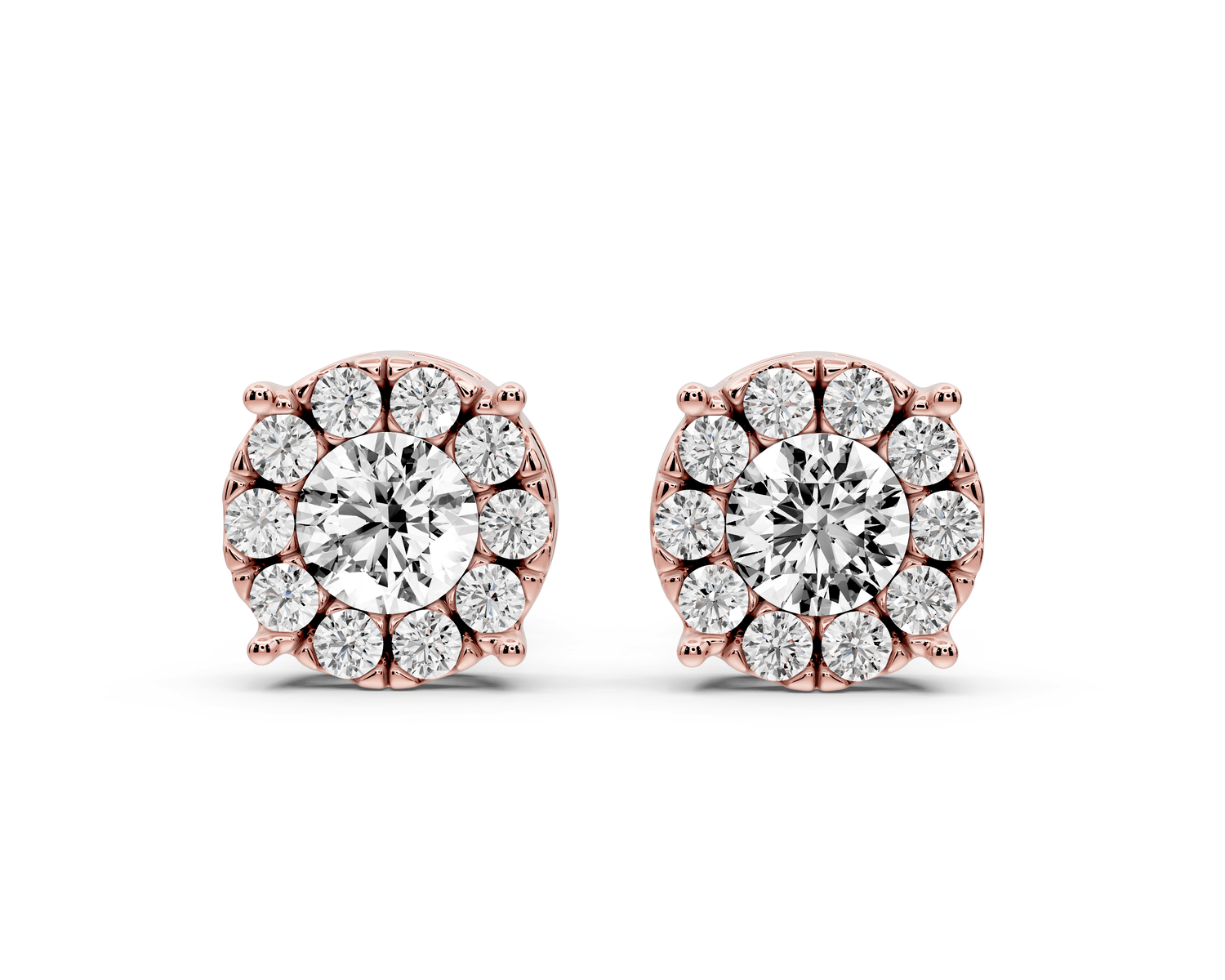 Amber Earrings Rose Gold - Mr. Alex Jewelry