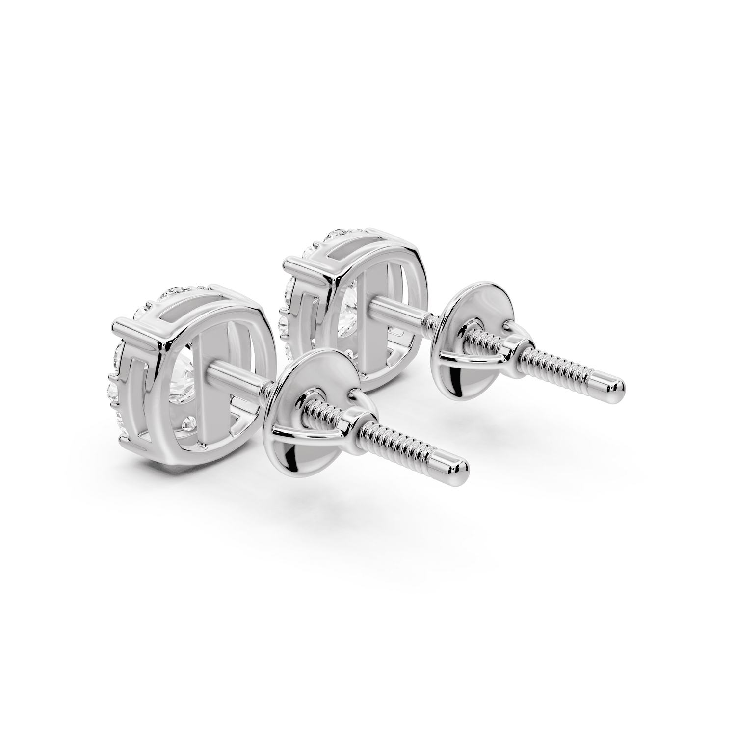 Aria Earrings White Gold - Mr. Alex Jewelry