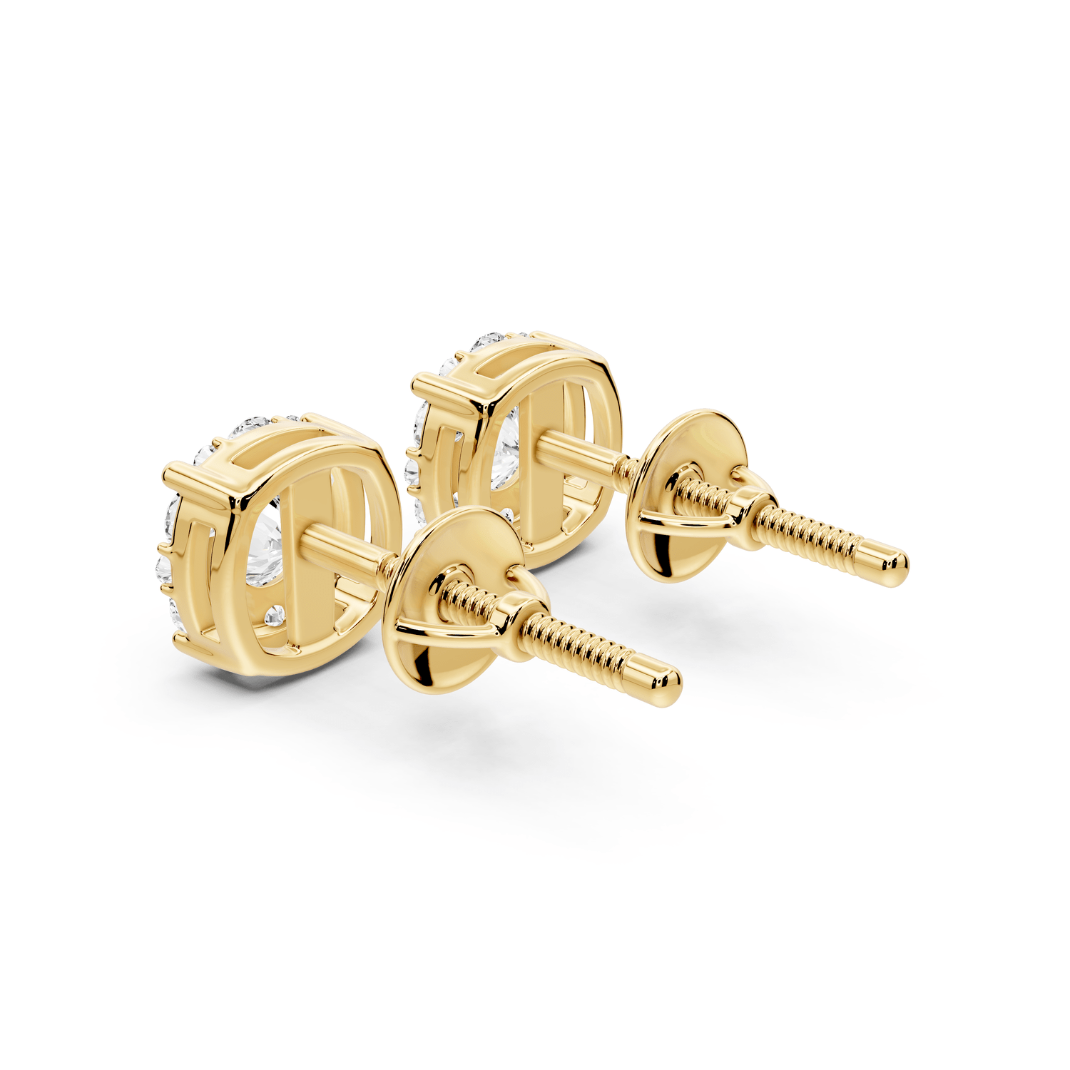 Aria Earrings Yellow Gold - Mr. Alex Jewelry