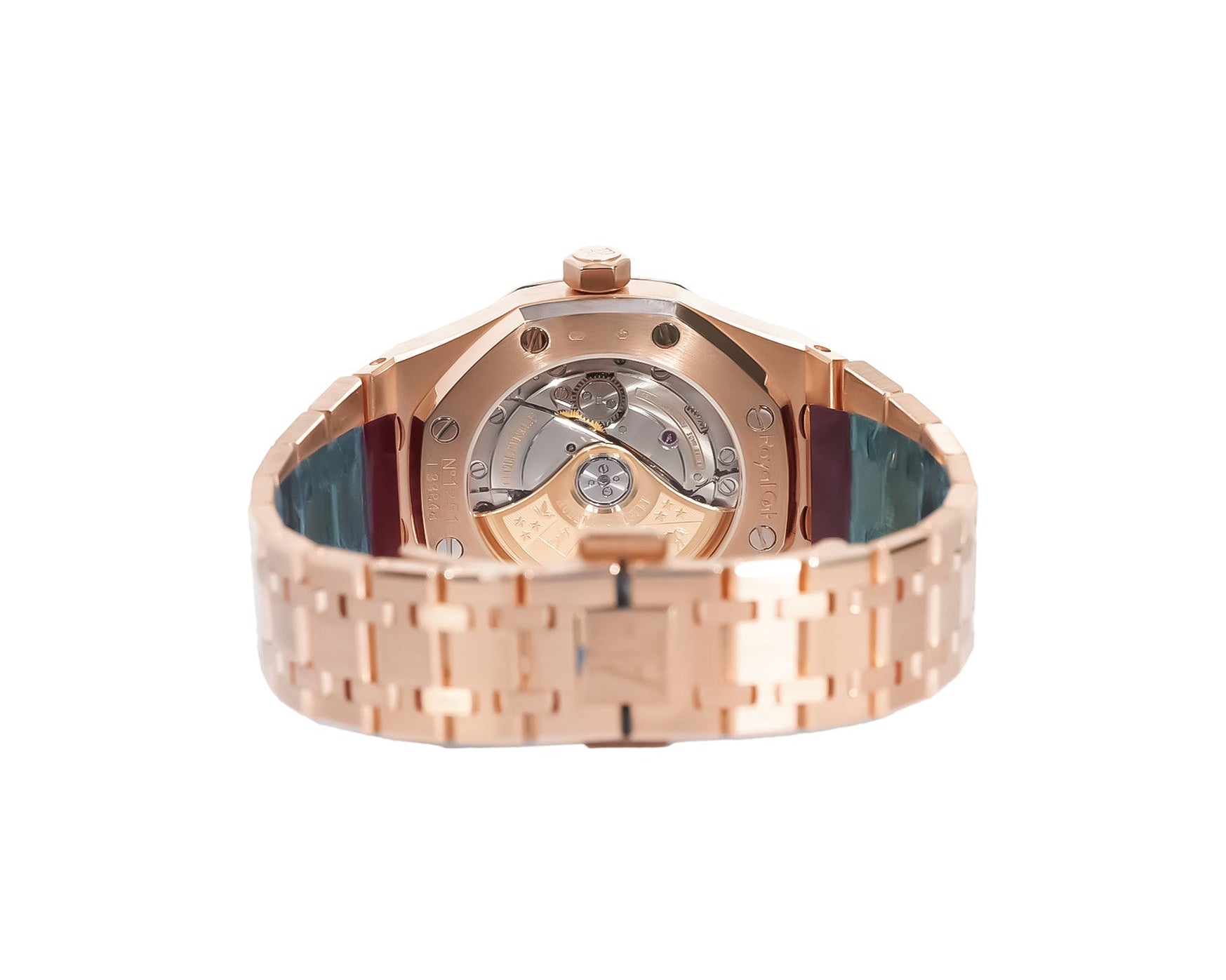 Audemars Piguet Royal Oak 37mm Rose Gold Black Dial Ref:15450OR - Mr. Alex Jewelry