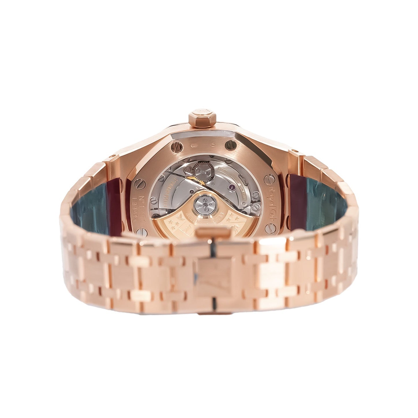 Audemars Piguet Royal Oak 37mm Rose Gold Black Dial Ref:15450OR - Mr. Alex Jewelry