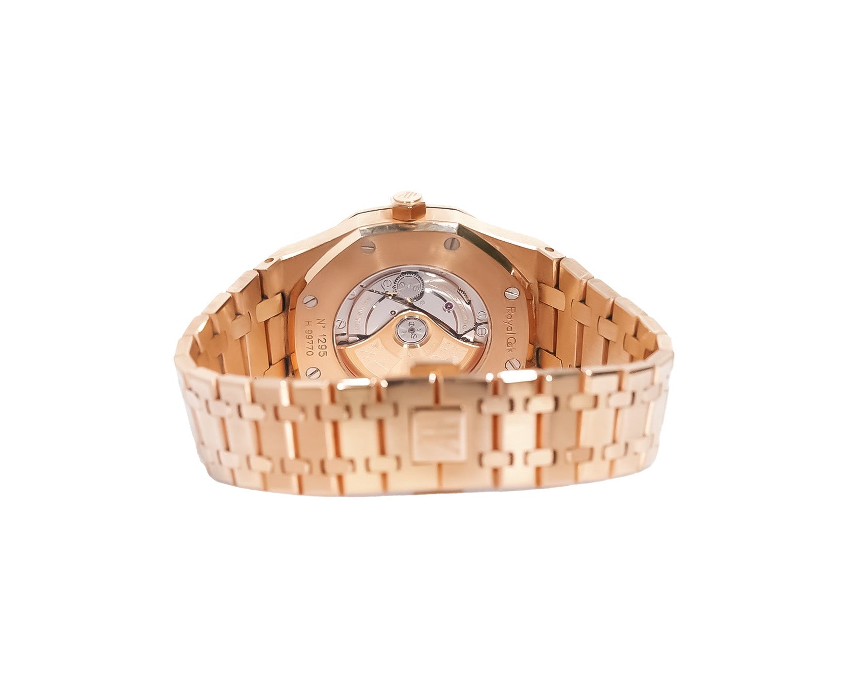 Audemars Piguet Royal Oak 41mm Rose Gold Black Dial Ref:15400OR - Mr. Alex Jewelry