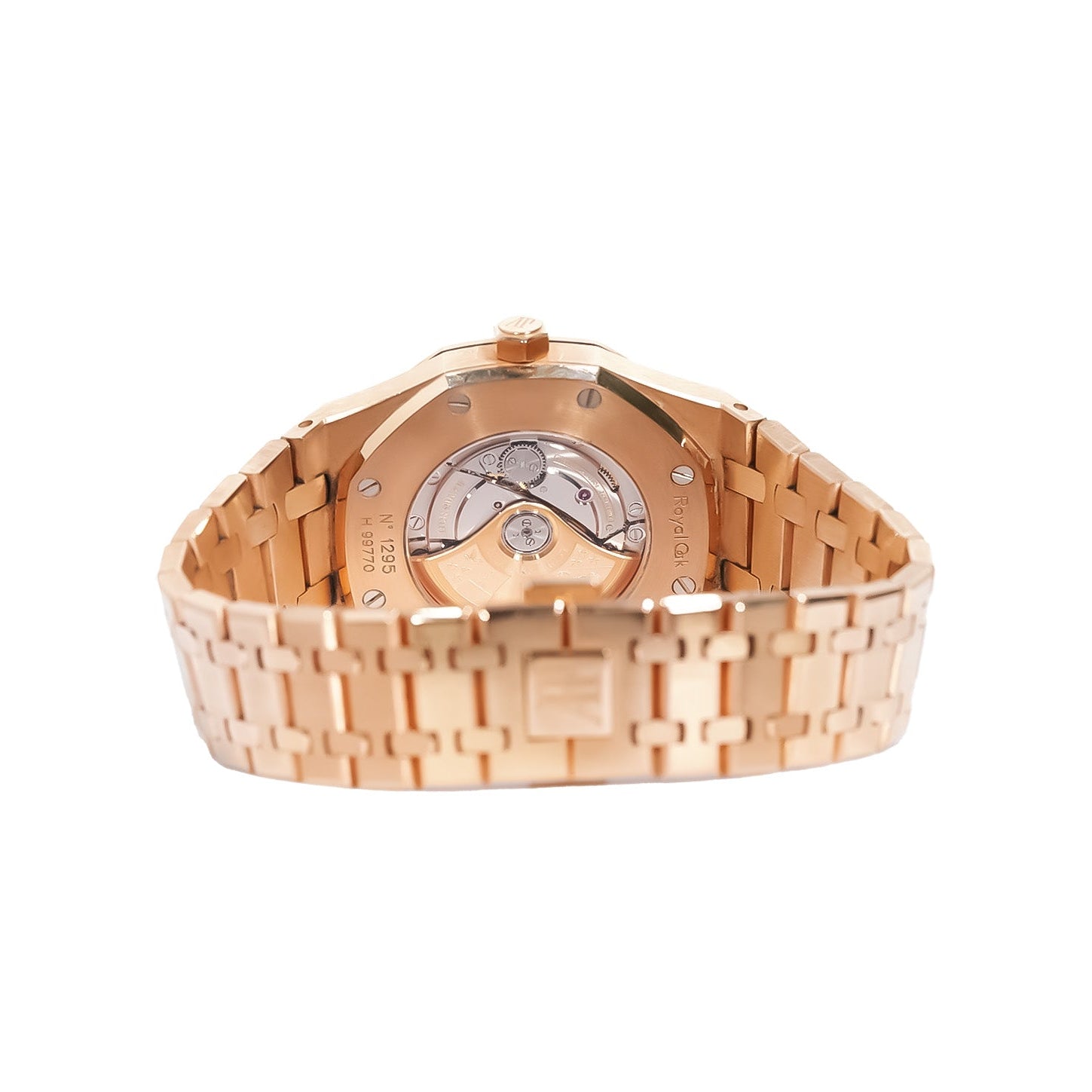Audemars Piguet Royal Oak 41mm Rose Gold Black Dial Ref:15400OR - Mr. Alex Jewelry