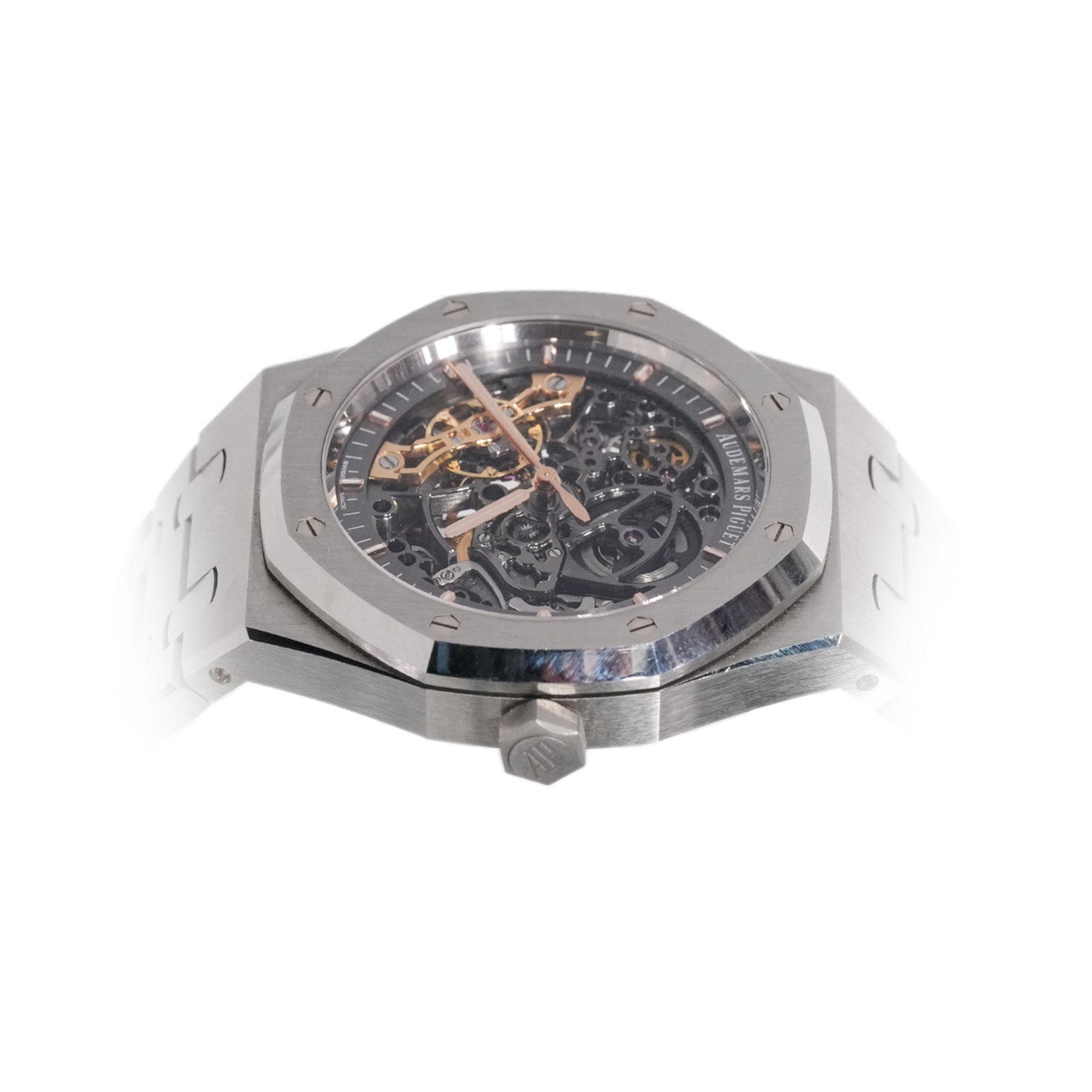 Audemars Piguet Royal Oak 41mm Skeleton Stainless Steel Ref:15407ST - Mr. Alex Jewelry