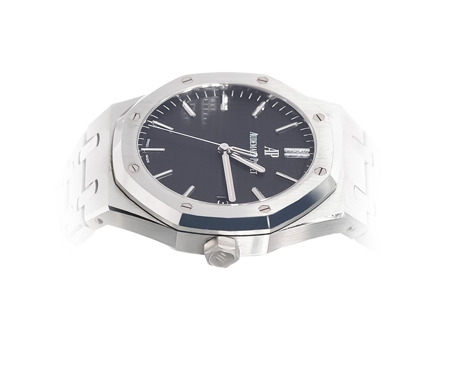 Audemars Piguet Royal Oak Selfwinding 41mm Stainless Steel Black Dial Ref:15500 - Mr. Alex Jewelry