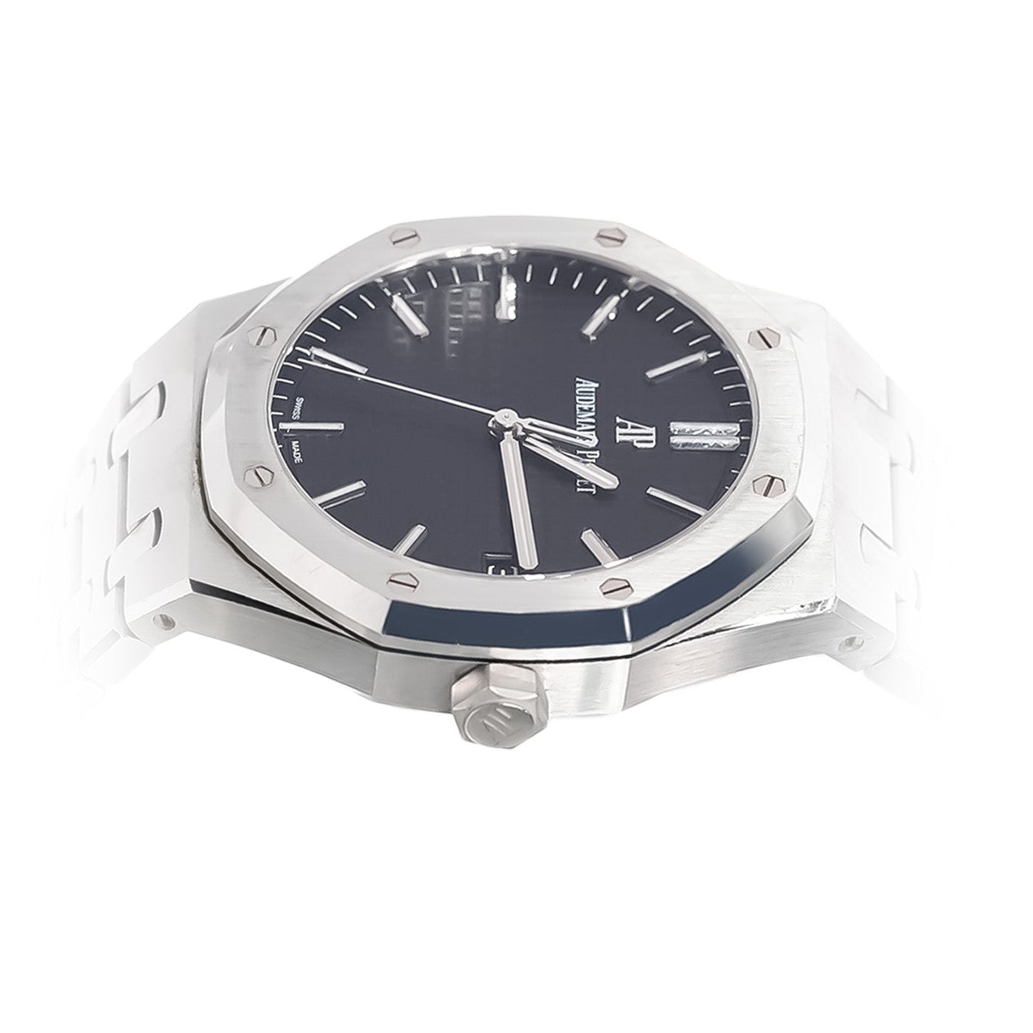 Audemars Piguet Royal Oak Selfwinding 41mm Stainless Steel Black Dial Ref:15500 - Mr. Alex Jewelry