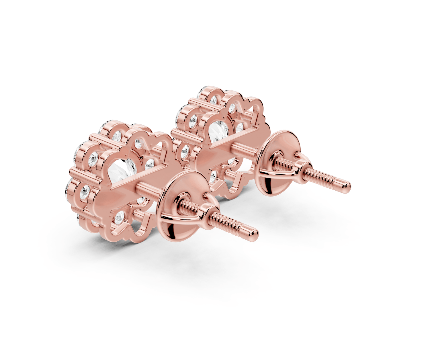 Audrey Earrings Rose Gold - Mr. Alex Jewelry