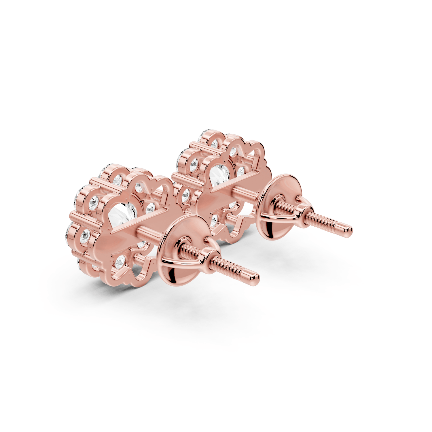 Audrey Earrings Rose Gold - Mr. Alex Jewelry