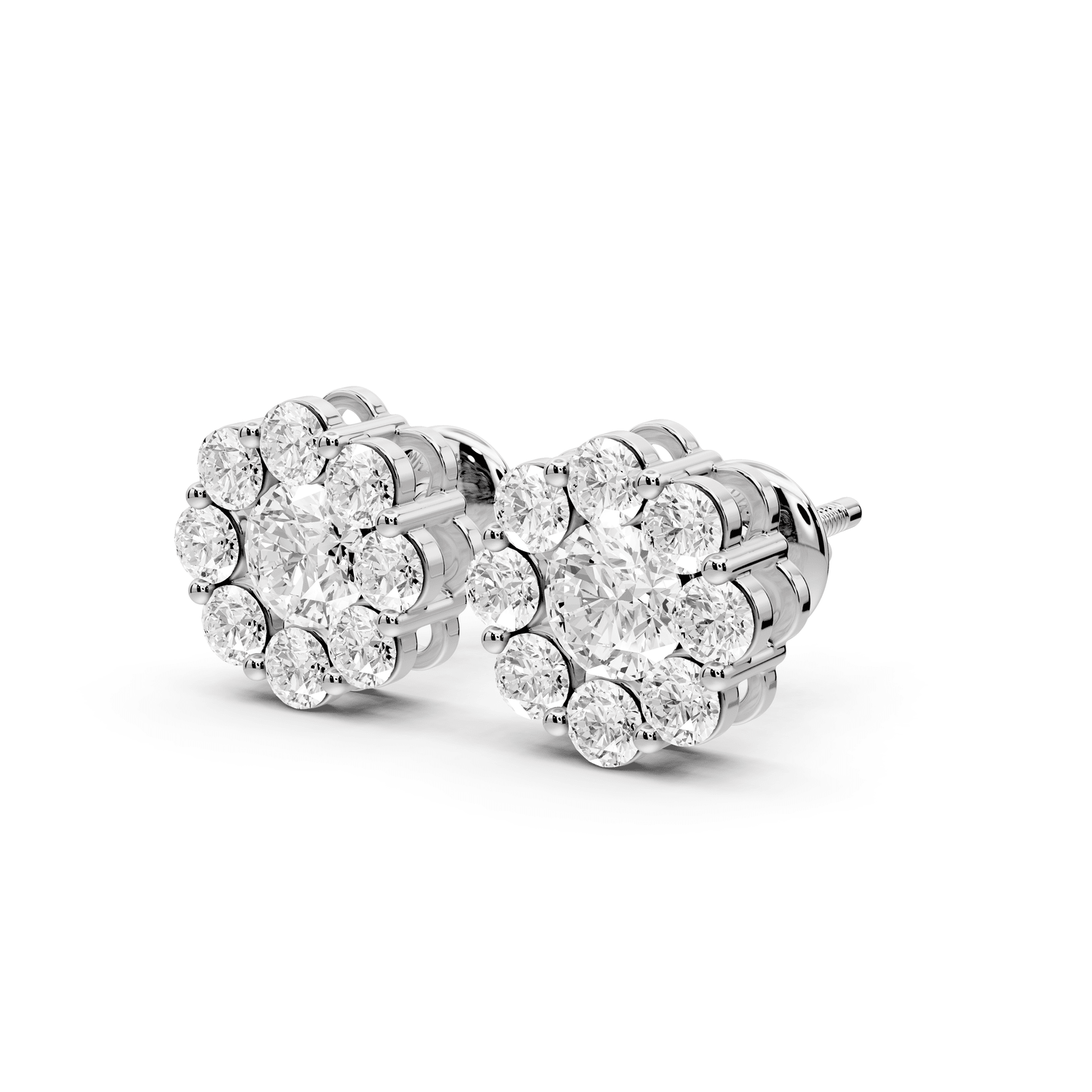 Audrey Earrings White Gold - Mr. Alex Jewelry