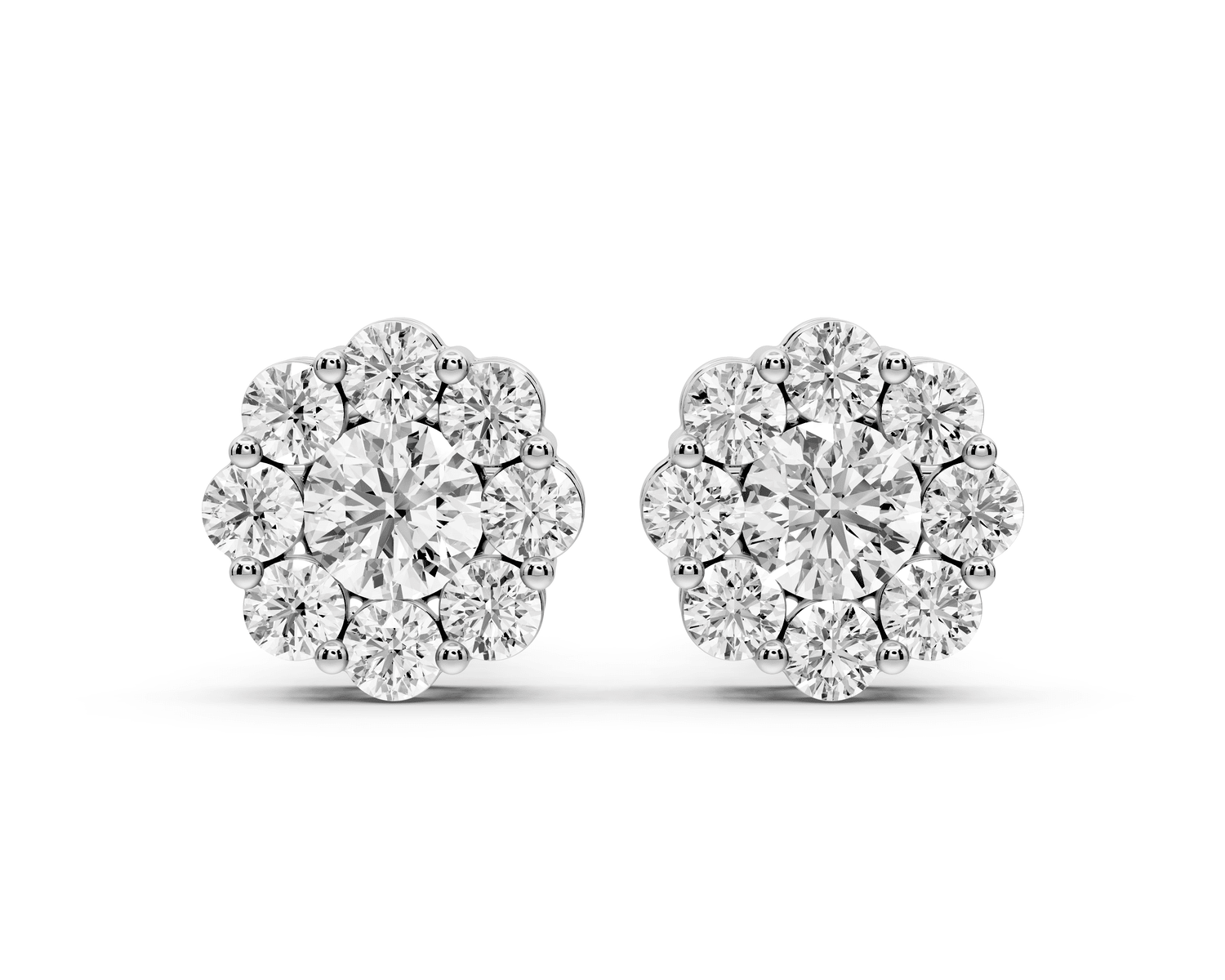Audrey Earrings White Gold - Mr. Alex Jewelry