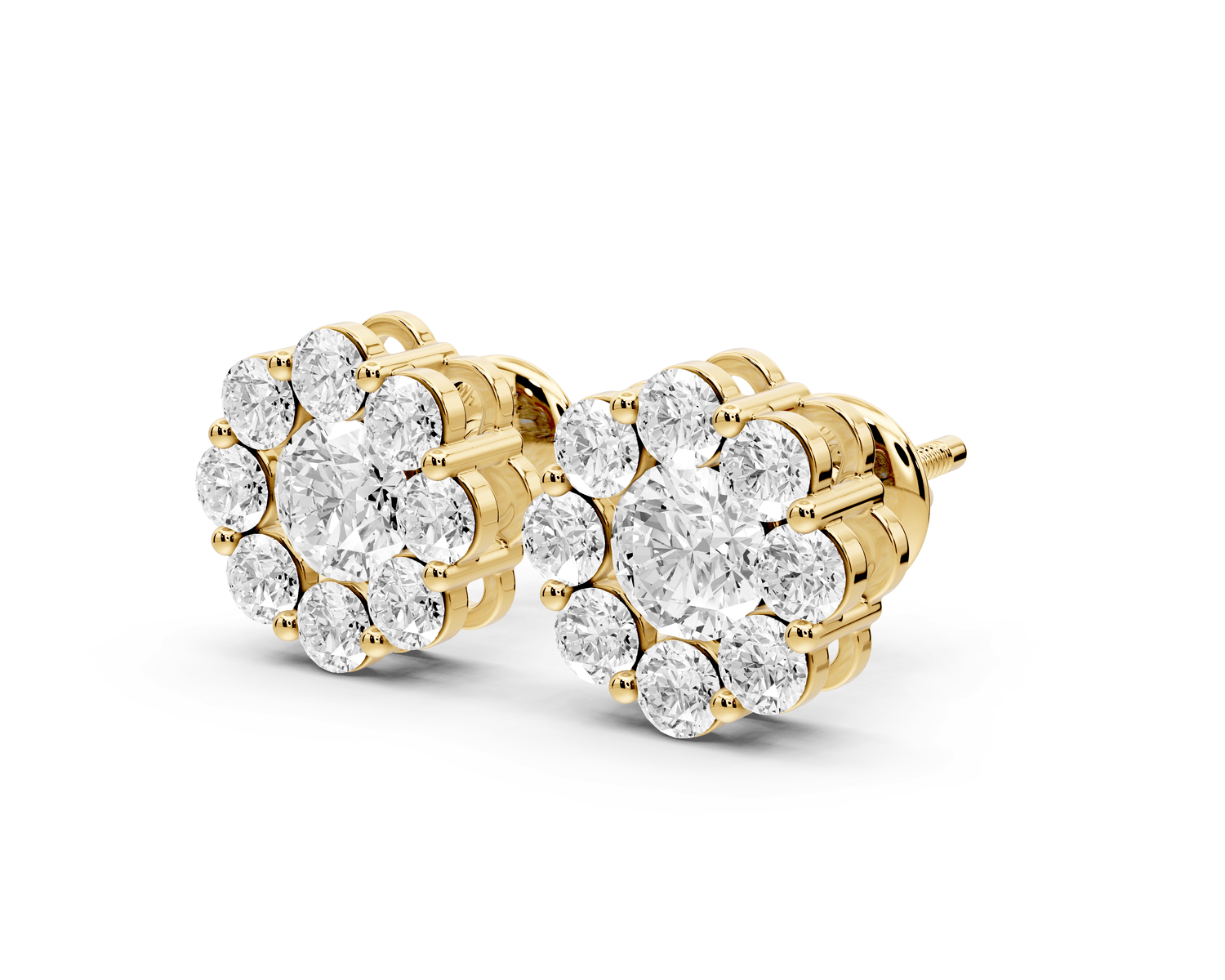 Audrey Earrings Yellow Gold - Mr. Alex Jewelry