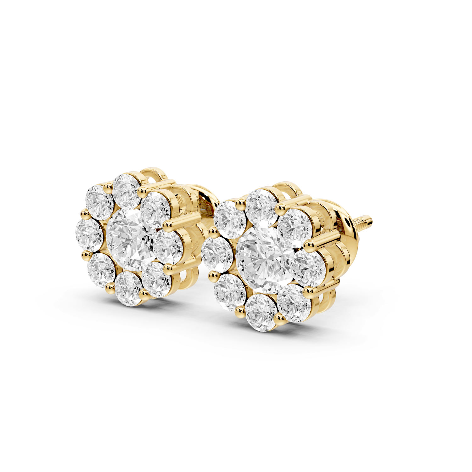 Audrey Earrings Yellow Gold - Mr. Alex Jewelry
