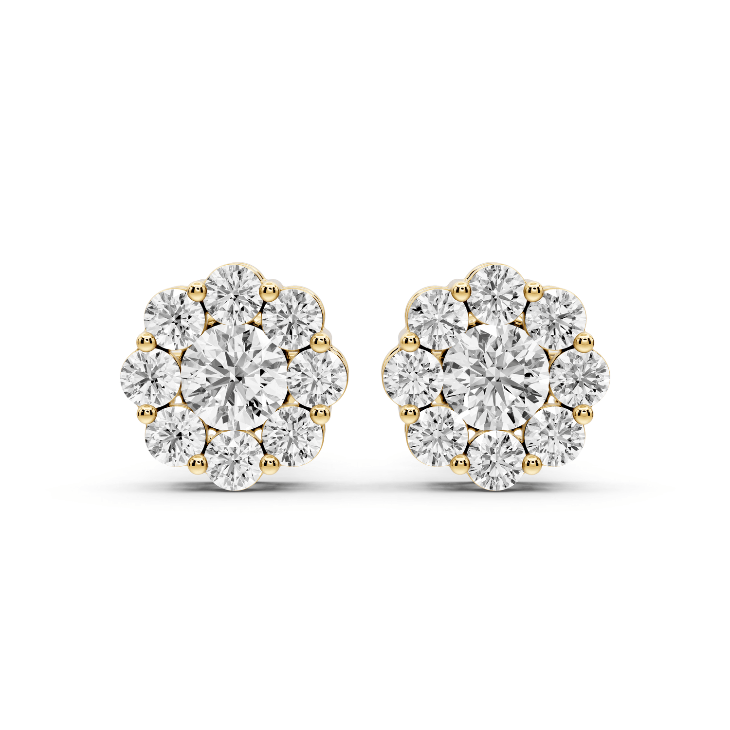 Audrey Earrings Yellow Gold - Mr. Alex Jewelry