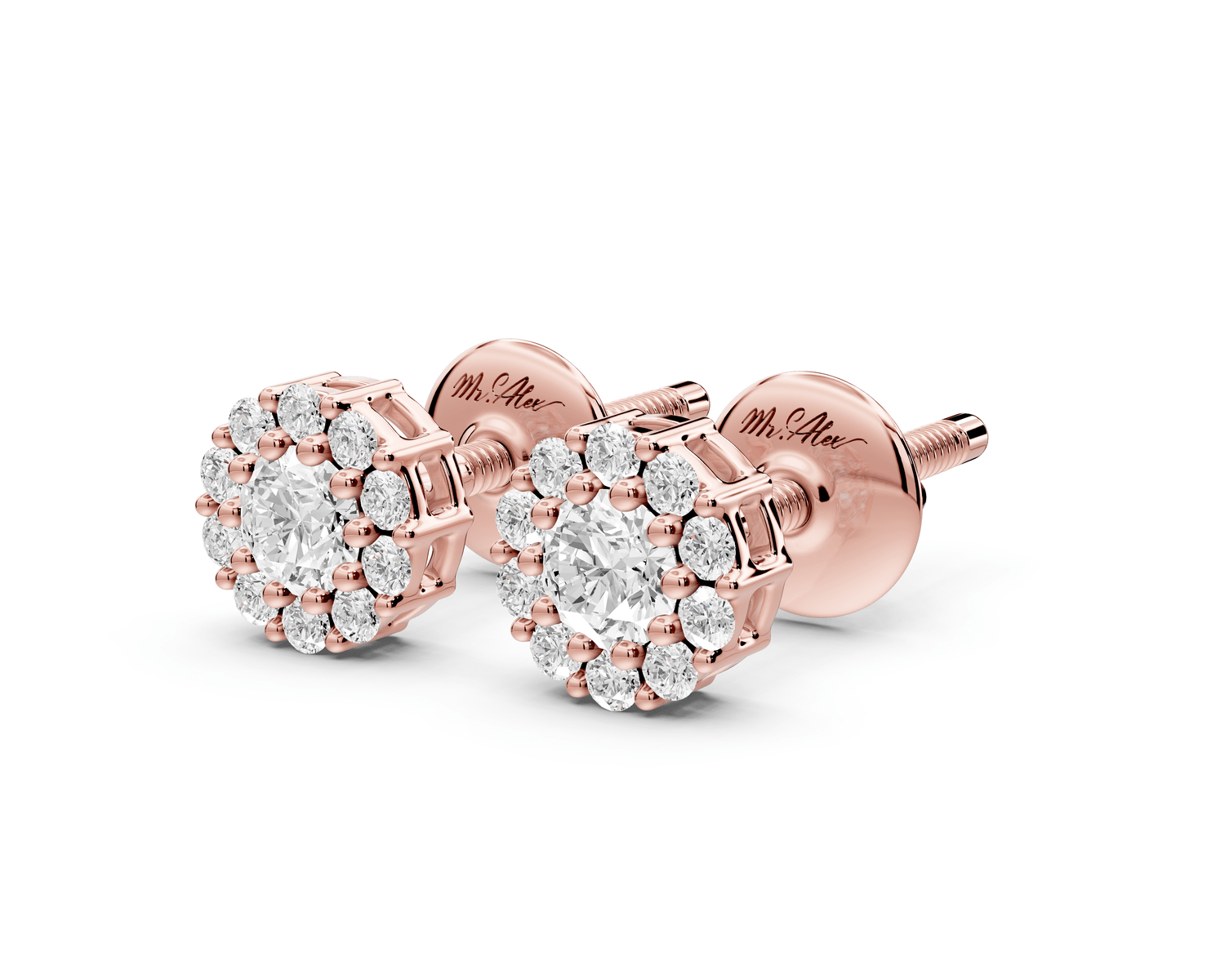 Blaire Earrings Rose Gold - Mr. Alex Jewelry