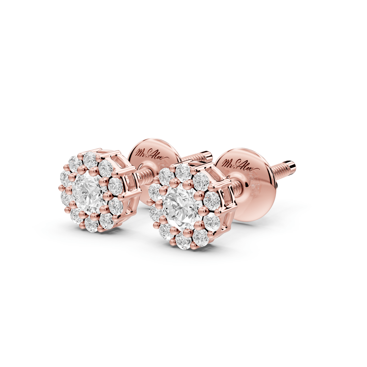 Blaire Earrings Rose Gold - Mr. Alex Jewelry