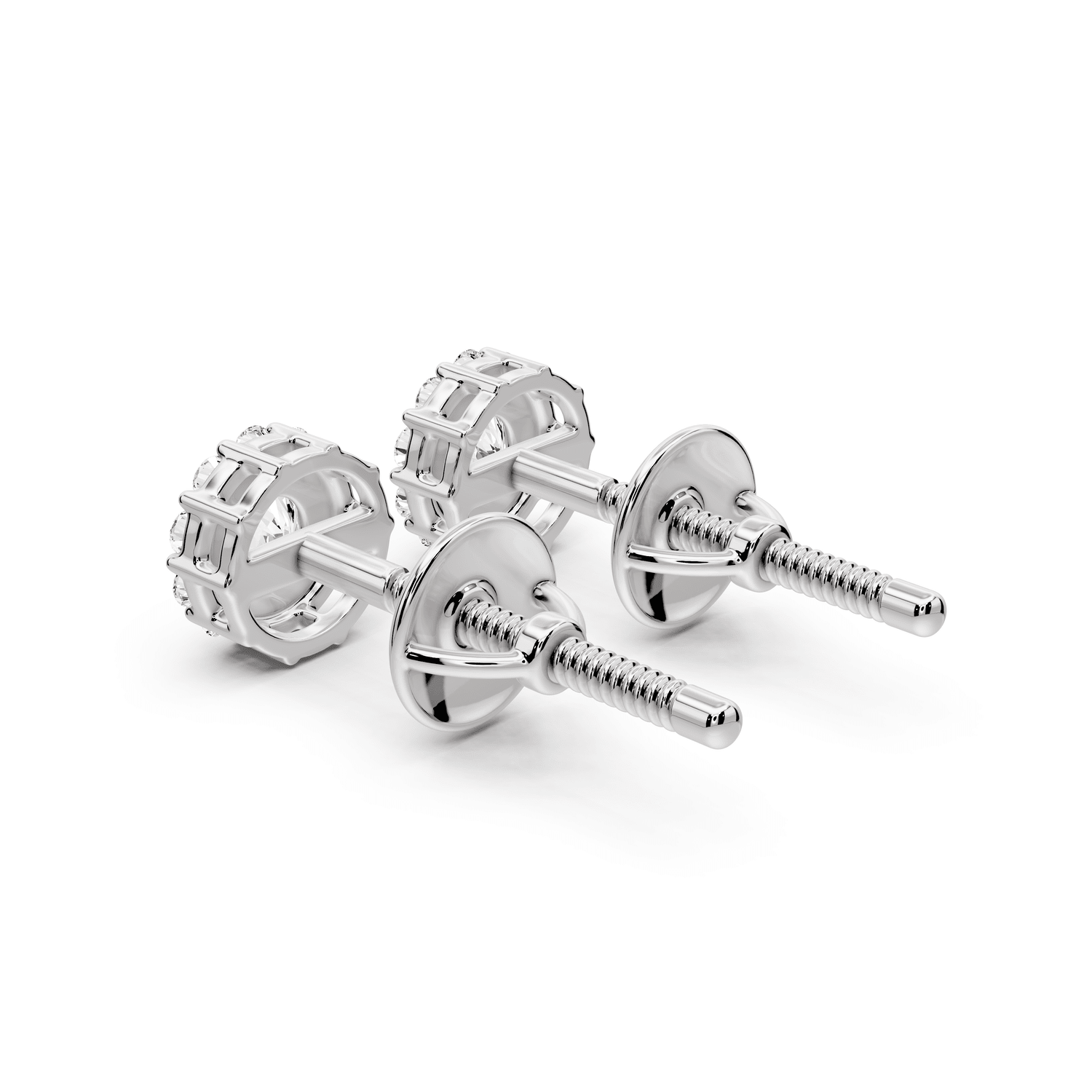 Blaire Earrings White Gold - Mr. Alex Jewelry