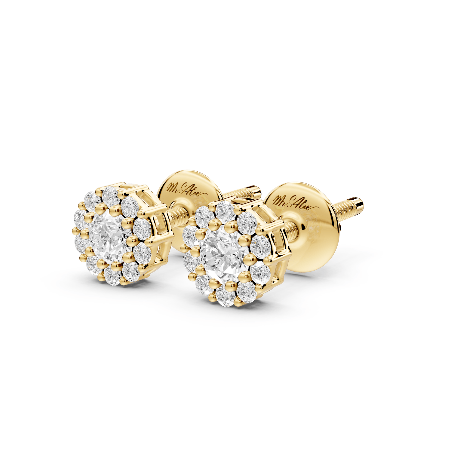 Blaire Earrings Yellow Gold - Mr. Alex Jewelry