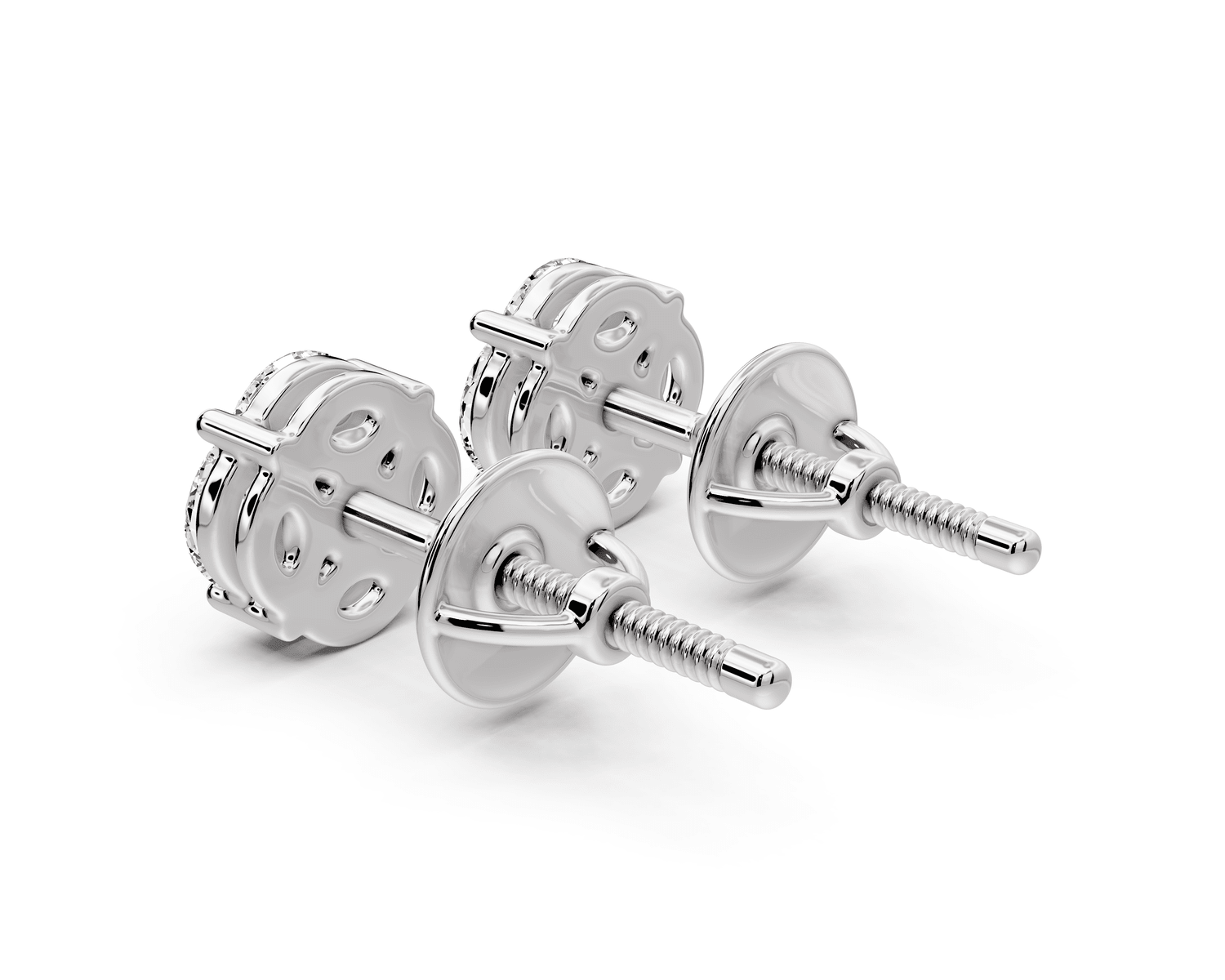 Brooke Earrings White Gold - Mr. Alex Jewelry