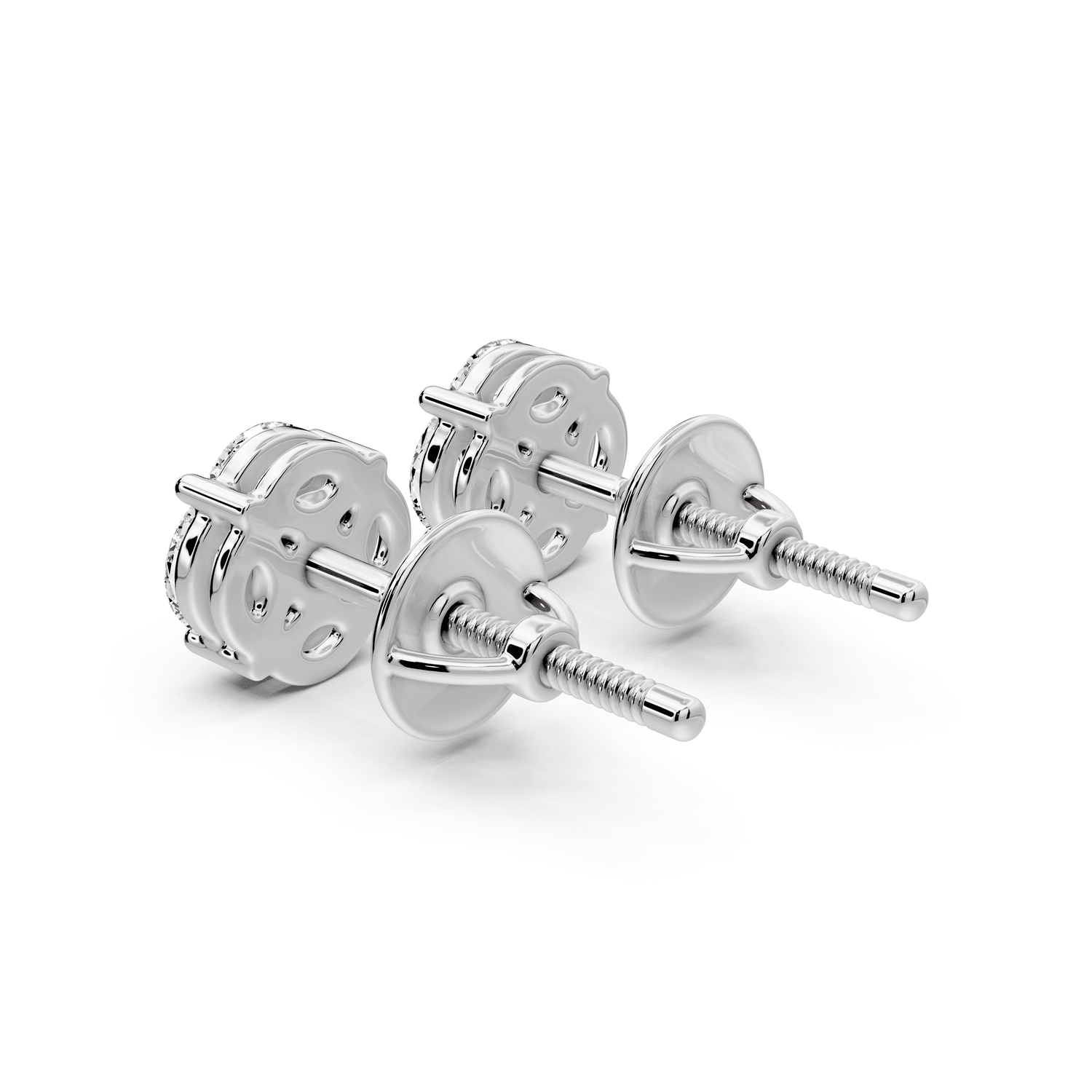 Brooke Earrings White Gold - Mr. Alex Jewelry