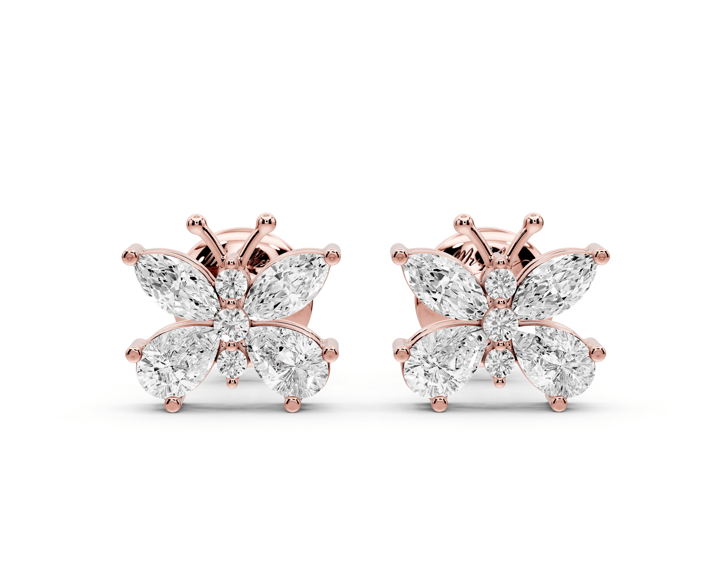 Celine Earrings Rose Gold - Mr. Alex Jewelry