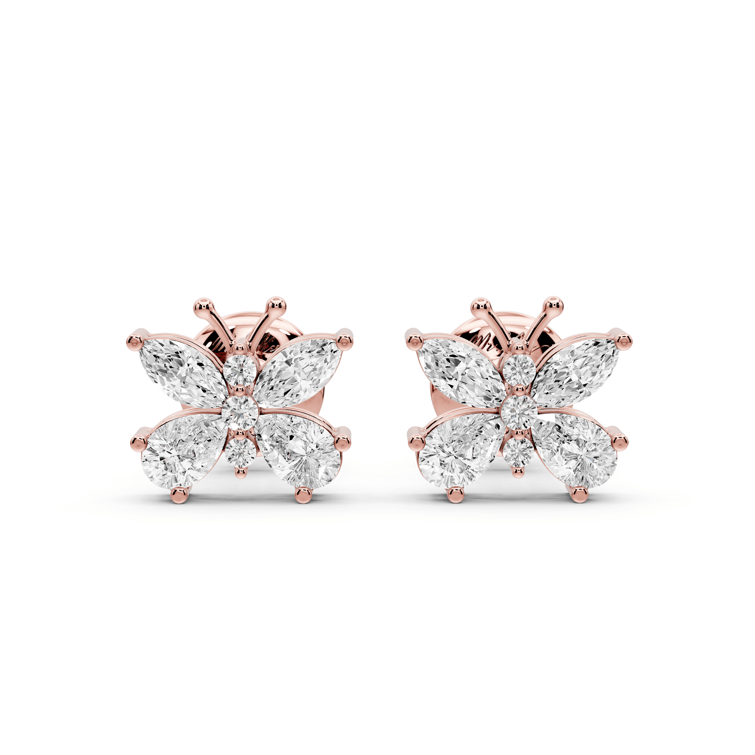 Celine Earrings Rose Gold - Mr. Alex Jewelry