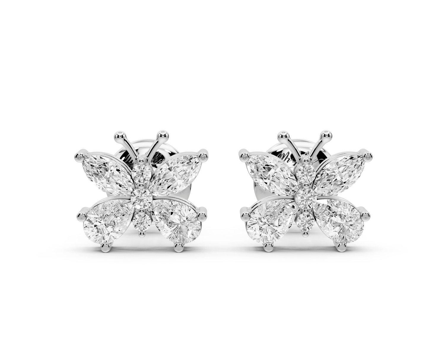 Celine Earrings White Gold - Mr. Alex Jewelry