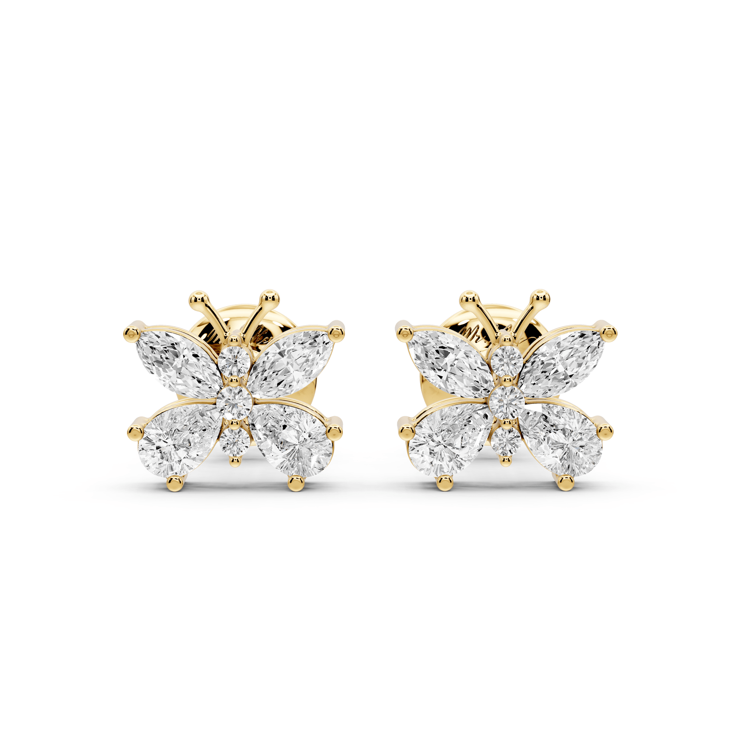 Celine Earrings Yellow Gold - Mr. Alex Jewelry