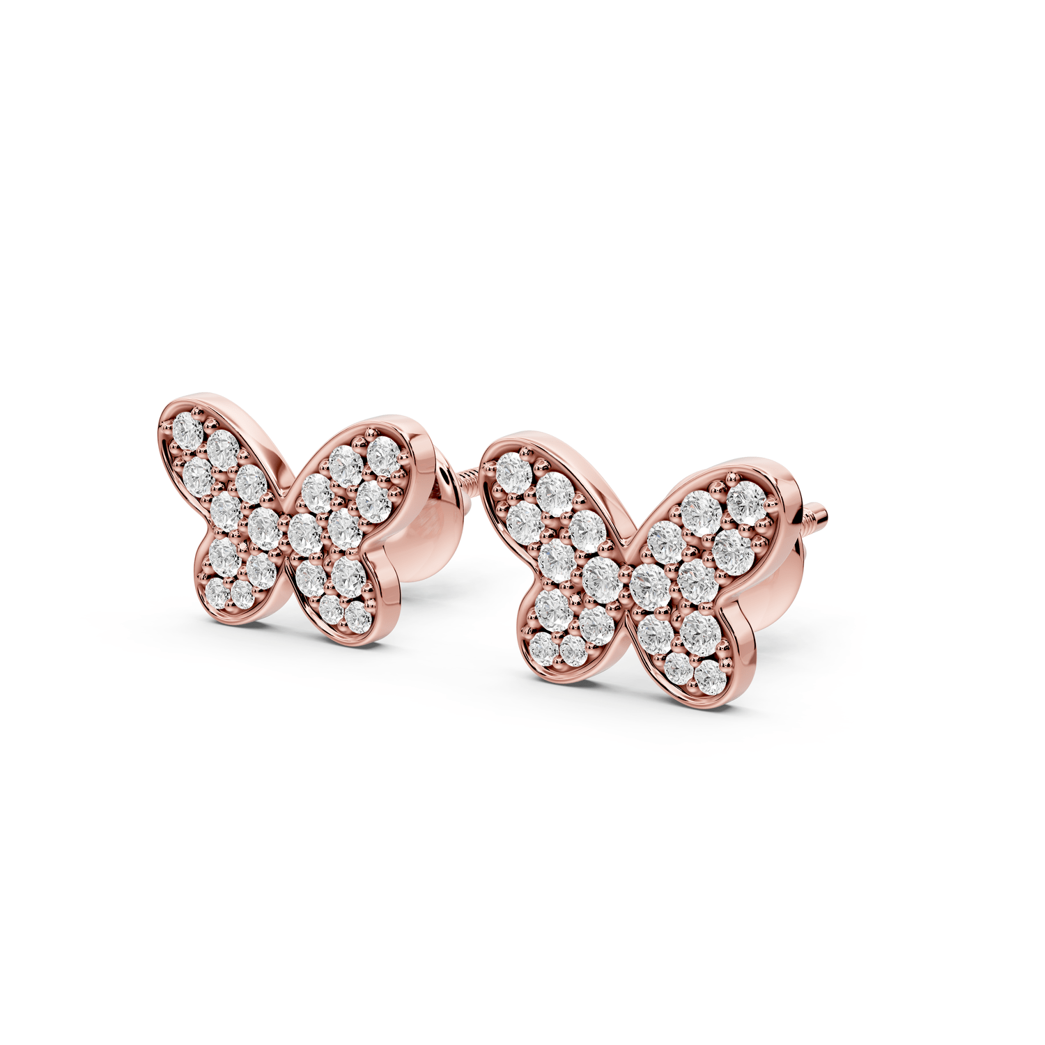 Chloe Earrings Rose Gold - Mr. Alex Jewelry