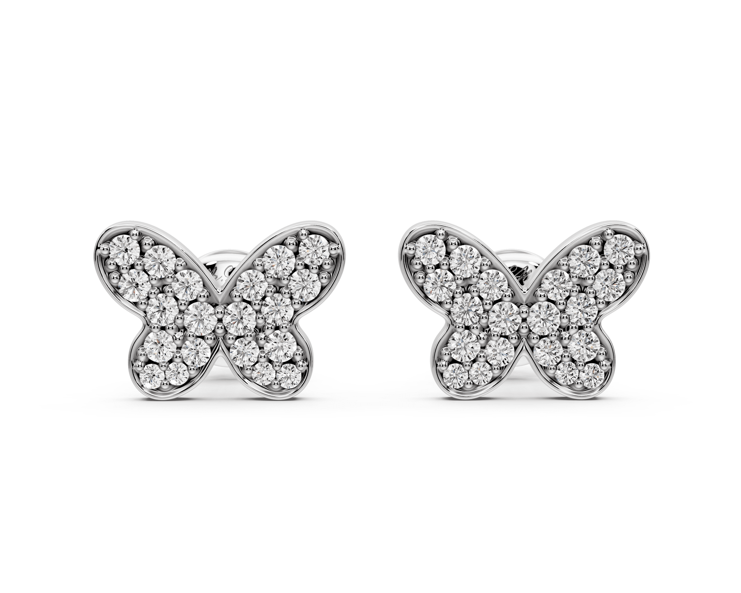 Chloe Earrings White Gold - Mr. Alex Jewelry