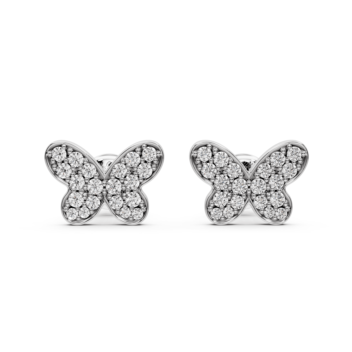 Chloe Earrings White Gold - Mr. Alex Jewelry