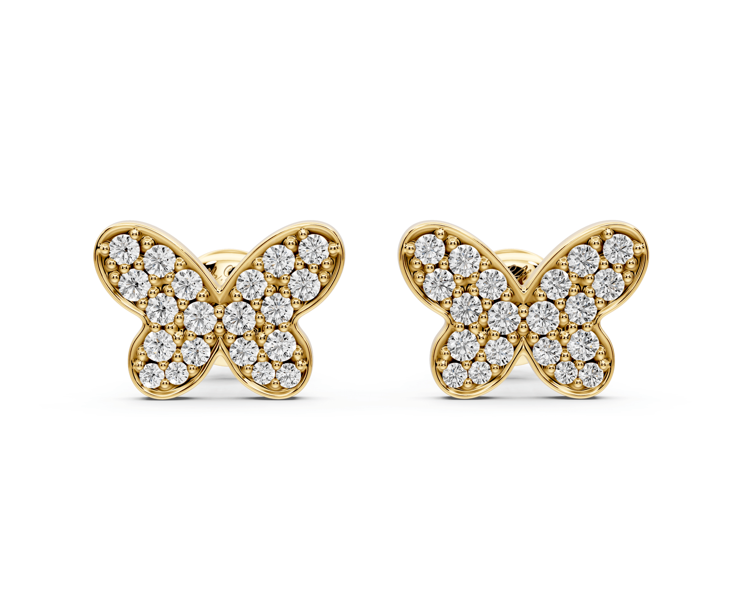 Chloe Earrings Yellow Gold - Mr. Alex Jewelry