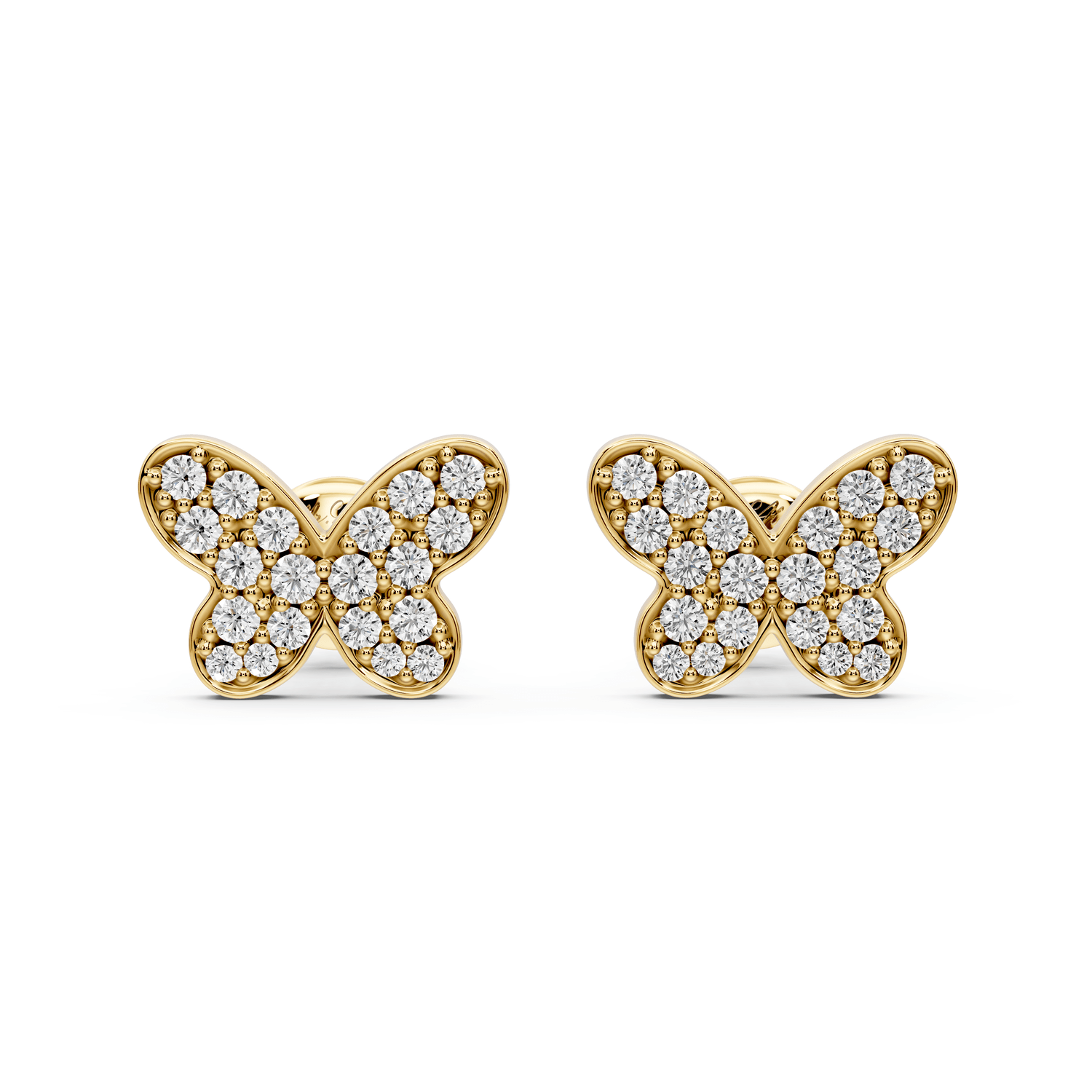 Chloe Earrings Yellow Gold - Mr. Alex Jewelry