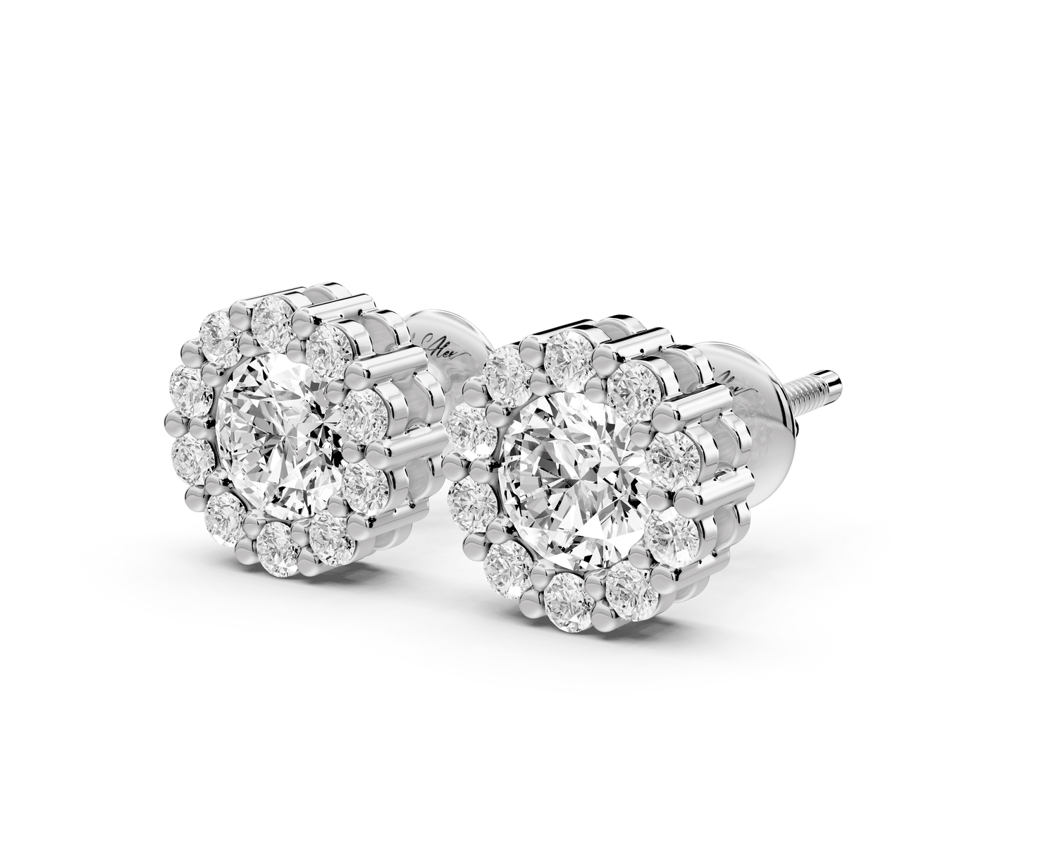Cleo Earrings White Gold - Mr. Alex Jewelry