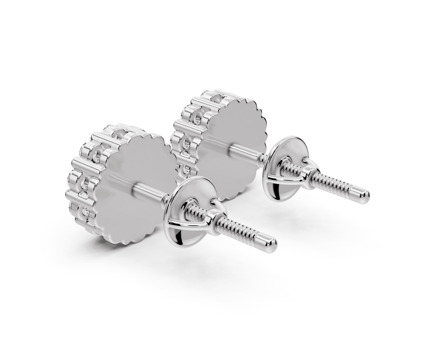 Cleo Earrings White Gold - Mr. Alex Jewelry