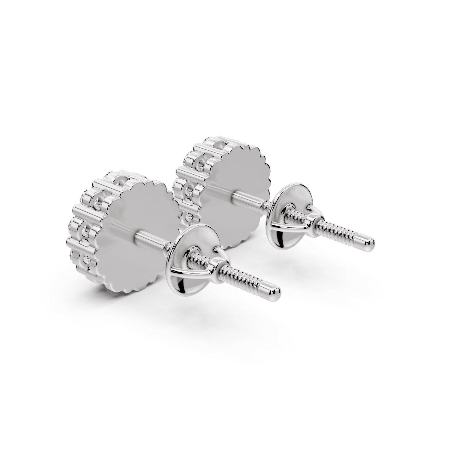Cleo Earrings White Gold - Mr. Alex Jewelry