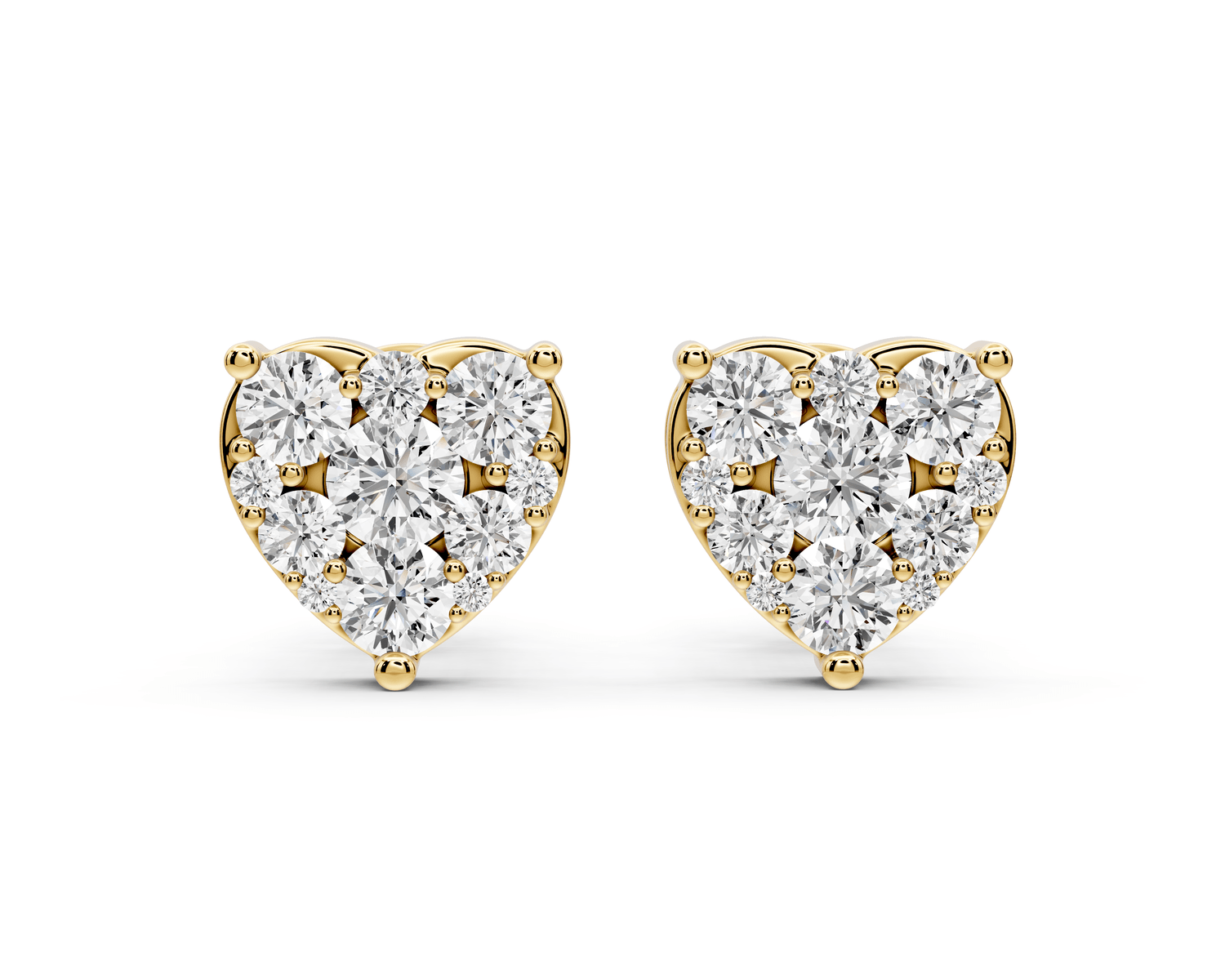 Cora Earrings Yellow Gold - Mr. Alex Jewelry