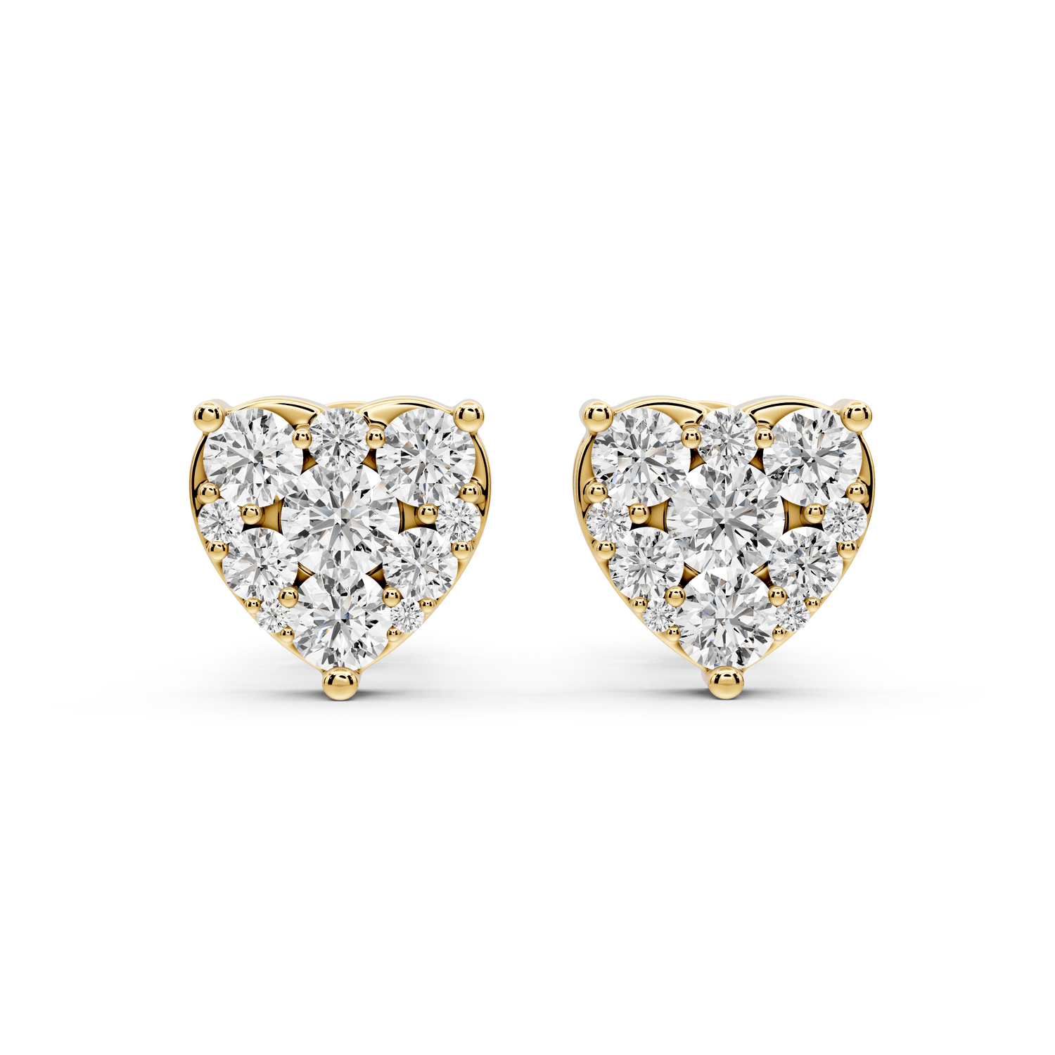Cora Earrings Yellow Gold - Mr. Alex Jewelry